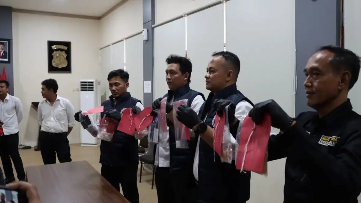 Sempat Kabur, Pengedar Sabu 8,7 Gram di Weleri Kendal Berhasil Dibekuk Polisi