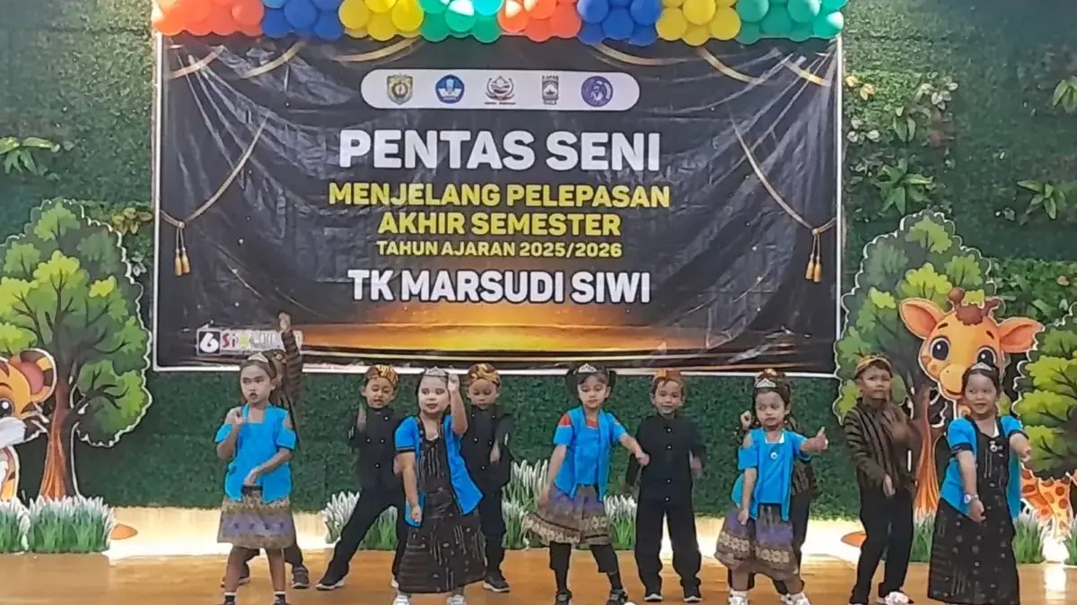 Bentuk Karakter, Siswa TK Marsudi Siwi Tejorejo Kendal Tampil Berani di Pentas Seni Water Six Weleri
