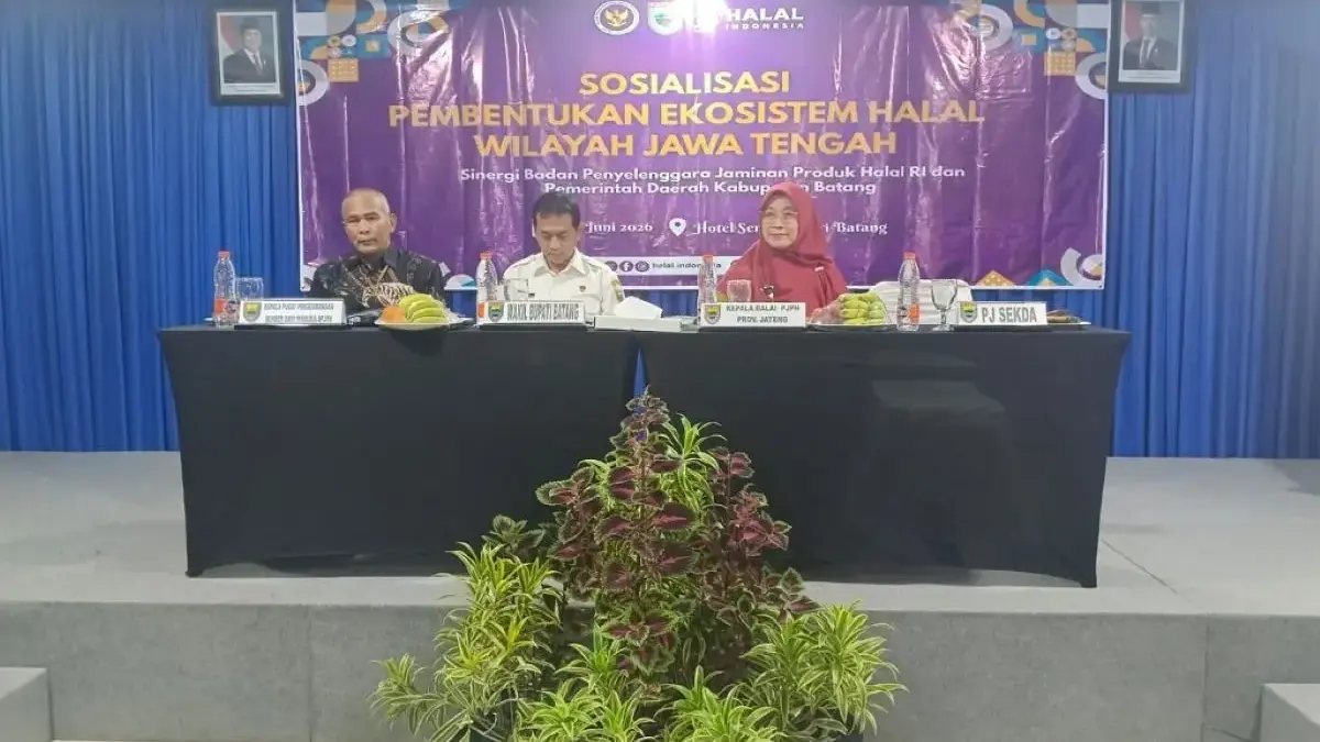 Capaian Sertifikat Halal Batang Tertinggal, BPJPH Dorong Ekosistem Halal Terintegrasi