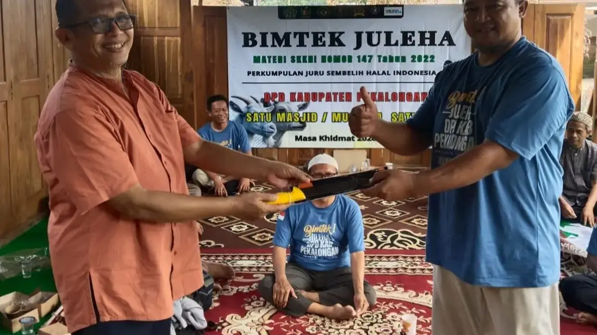 DPD Juleha Pekalongan Gelar Bimtek Sembelih Domba, Target Satu Masjid Satu Juru Sembelih Halal