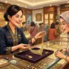 Ilustrasi harga emas