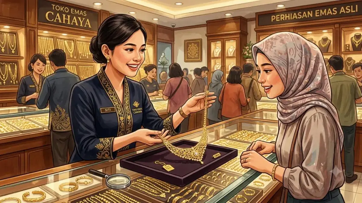 Harga Emas Perhiasan Beragam Hari Ini, Rabu 24 Juni 2026 di Raja Emas Alami Penurunan Ilustrasi harga emas