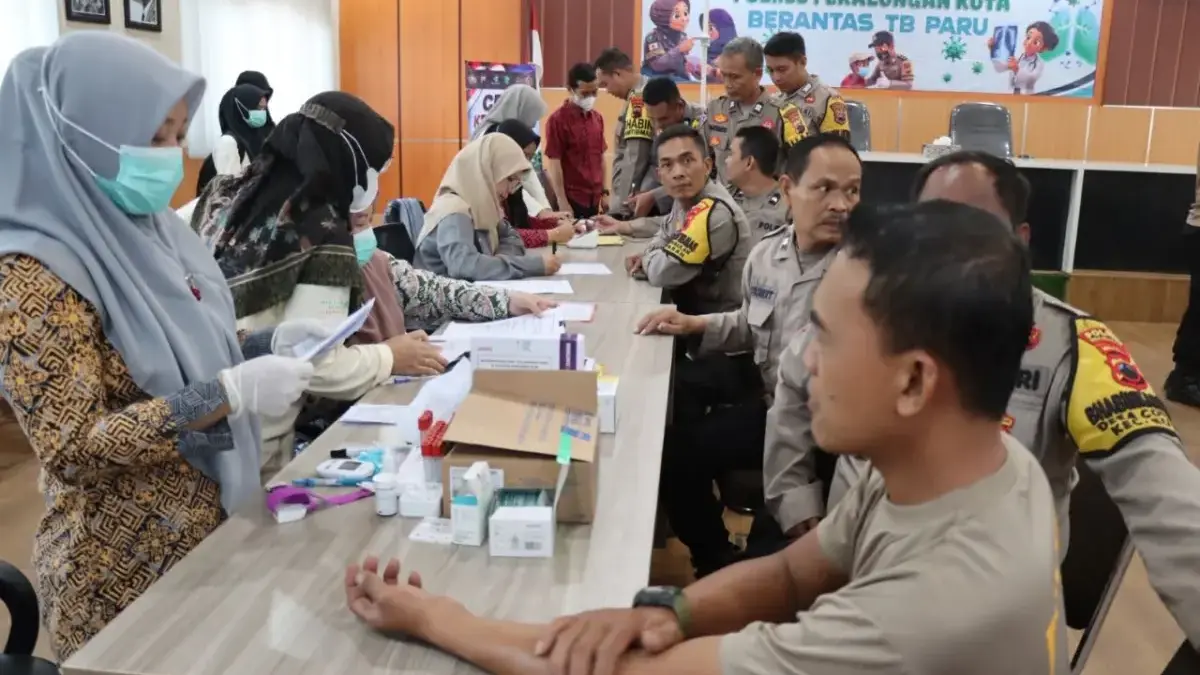 Gandeng Dinkes, 53 Bhabinkamtibmas Polres Pekalongan Kota Disiapkan Jadi Tracer TBC Paru