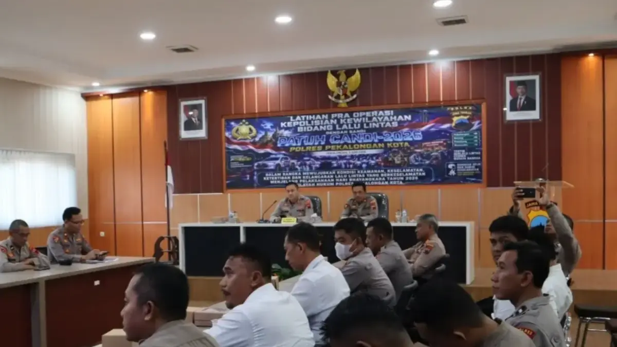 Gelar Latpraops, Polres Pekalongan Kota Matangkan Kesiapan Personel Jelang Operasi Patuh Candi 2026