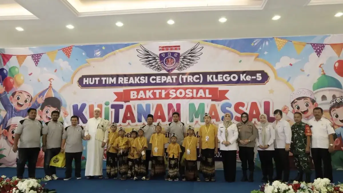 HUT ke-5 TRC Klego, 50 Anak Ikuti Khitanan Massal di Pekalongan, Wawalkot Apresiasi
