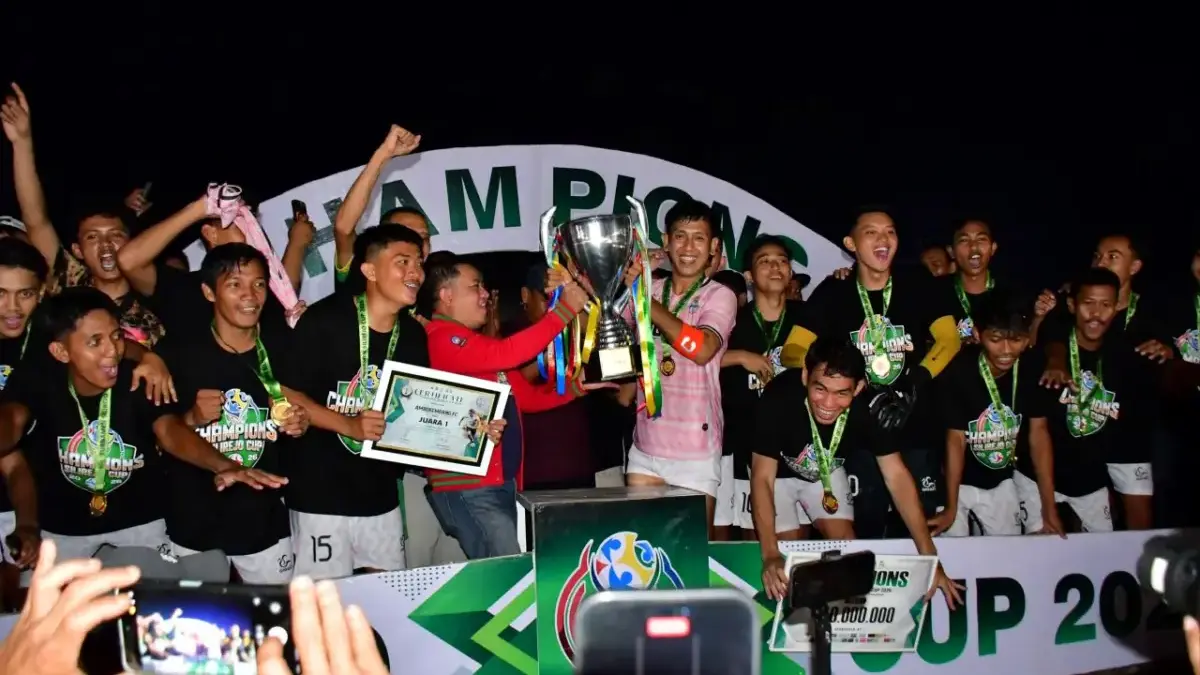 Lewat Drama Adu Penalti, Ambokembang FC Sabet Juara Turnamen Sepak Bola Silirejo Cup 2026