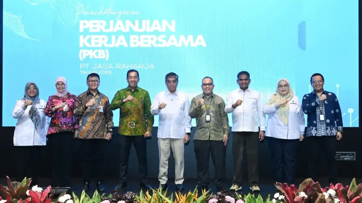 Penandatanganan PKB Jasa Raharja