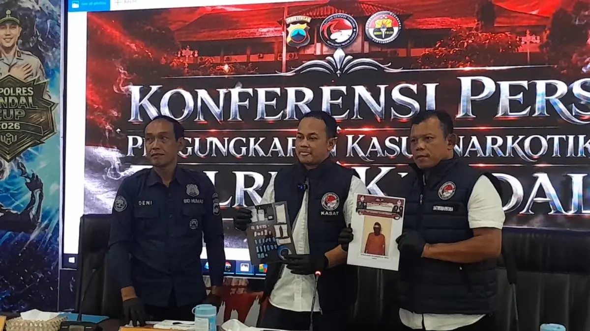 Polres Kendal Bongkar Peredaran Tembakau Sintetis Via Instagram, 2 Pengedar Ditangkap