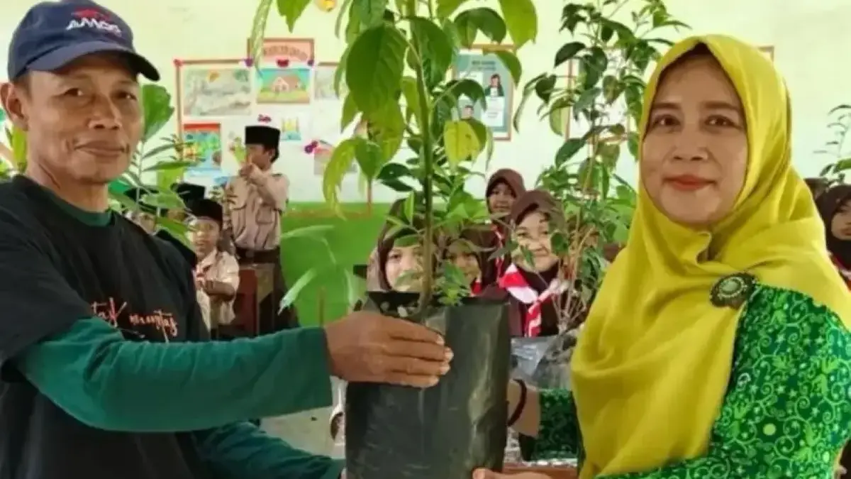 Siswa MIS Ngalian Tirto Rayakan Kelulusan dengan Donasi 60 Bibit Pohon, Tinggalkan Tradisi Coret-Coret Baju Siswa MIS Ngalian Tirto Rayakan Kelulusan dengan Donasi 60 Bibit Pohon, Tinggalkan Tradisi Coret-Coret Baju