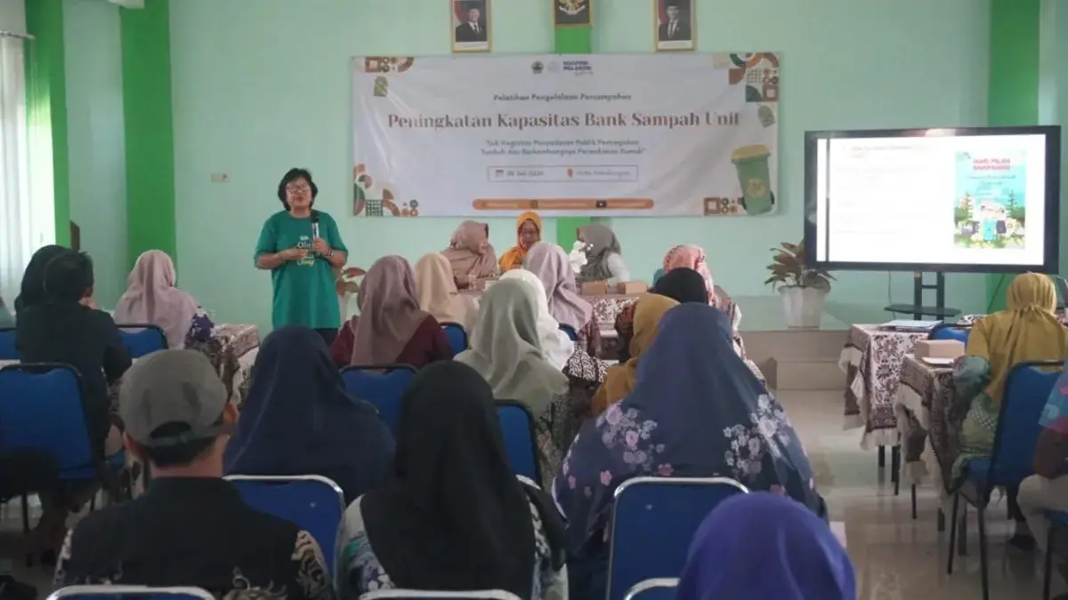 DLH Pekalongan Giatkan Bank Sampah Unit & Cegah Kawasan Kumuh Lewat Pelatihan