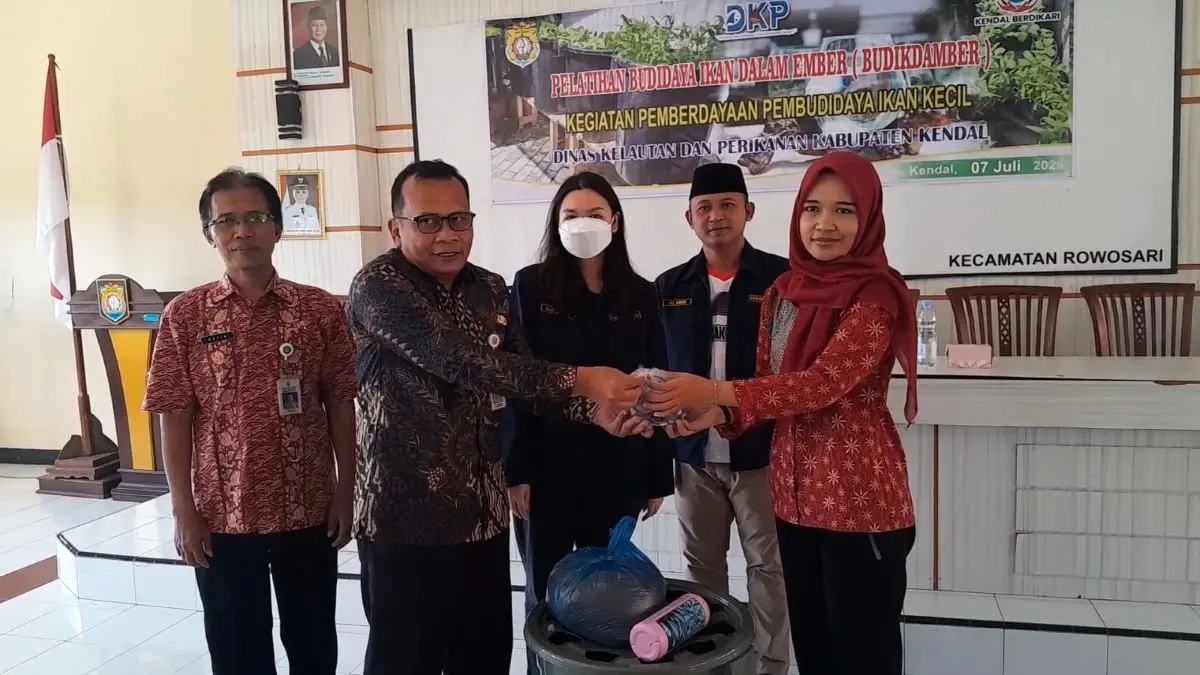 Karang Taruna Kendal Latih Pemuda Budikdamber, Target Ketahanan Pangan dan Wirausaha