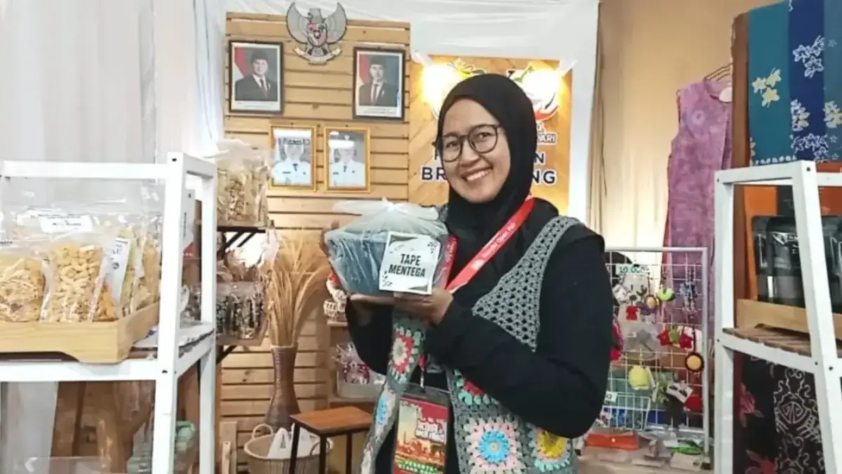 Laris Manis di KOF 2026, Tape Mentega Asal Brangsong Kendal Diburu Pengunjung