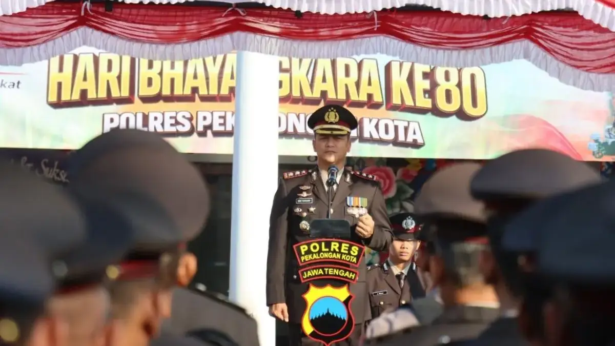 Polres Pekalongan Kota Peringati Hari Bhayangkara ke-80, Tegaskan Komitmen Layani Masyarakat Polres Pekalongan Kota Peringati Hari Bhayangkara ke-80, Tegaskan Komitmen Layani Masyarakat