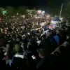 Ribuan Warga Padati Alun-alun Kaliwungu Nobar Final Piala Dunia 2026, Ekonomi UMKM Bergelora