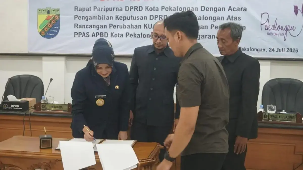 Sepakati KUA-PPAS Perubahan 2026, Pemkot dan DPRD Pekalongan Kunci Fokus Program Pembangunan