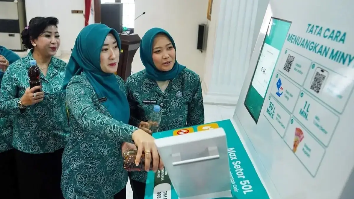 Sulap Limbah Dapur Jadi Uang, TP PKK Kota Pekalongan Dukung Gerakan \"Jelantah Jadi Rupiah\"