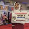 Thifal dari SMAN 1 Pekalongan Juara 1 Fotografi FLS3N Jateng, Melaju ke Nasional