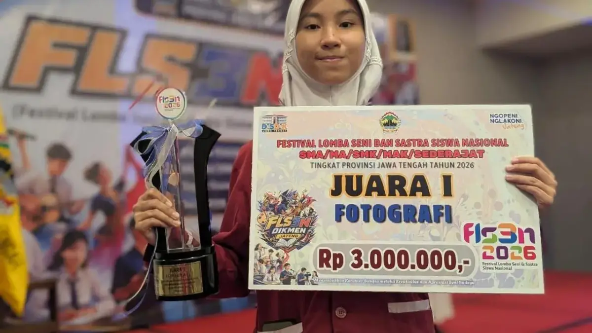 Thifal dari SMAN 1 Pekalongan Juara 1 Fotografi FLS3N Jateng, Melaju ke Nasional Thifal dari SMAN 1 Pekalongan Juara 1 Fotografi FLS3N Jateng, Melaju ke Nasional