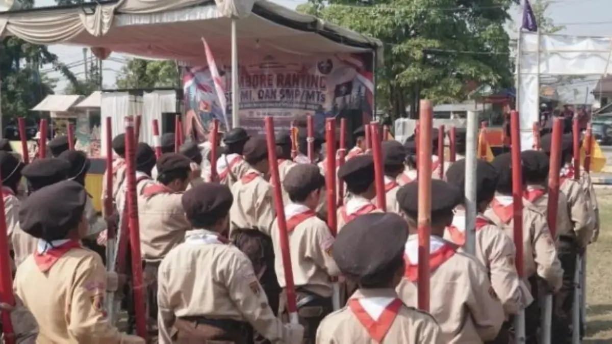 72 Regu Ikuti Jambore Kwarran Pekalongan Barat, Tempa Kemandirian Penggalang SD dan SMP