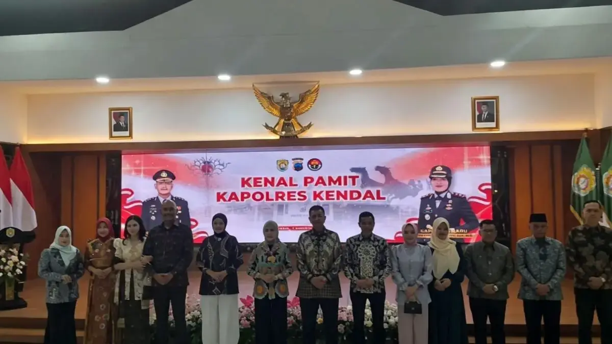AKBP Hendry Pamit dari Kendal, AKBP Ratna Siap Lanjutkan Sinergi Kamtibmas