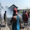 Api dari Kandang Merpati Lalap Dua Rumah di Kaliwungu, Warga Panik