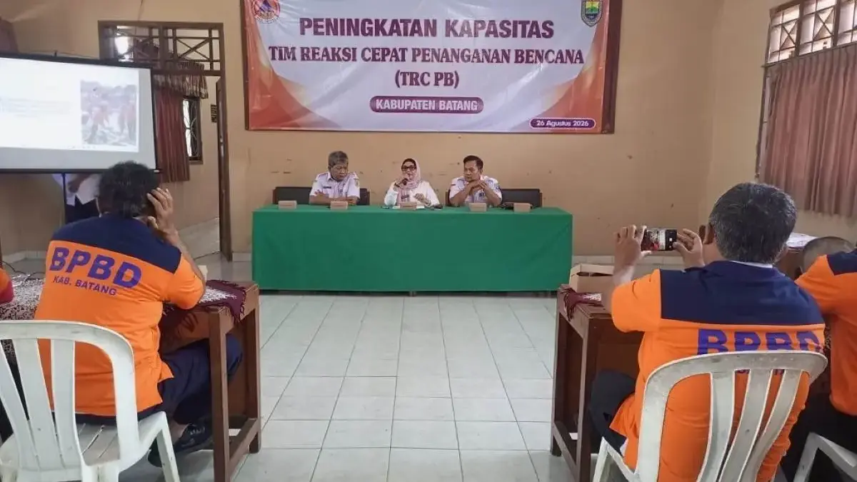 BPBD Batang Upgrade Kapasitas Tim Reaksi Cepat, Perkuat Kesiapan Hadapi Bencana dan Kekeringan