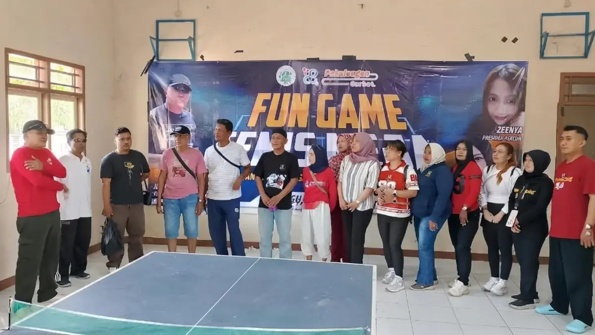 Fun Game Pekcur-PTMSI Ajak Masyarakat Lebih Cinta Tenis Meja Fun Game Pekcur-PTMSI