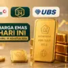 Harga Emas Hari Ini Rabu 19 Agustus 2026
