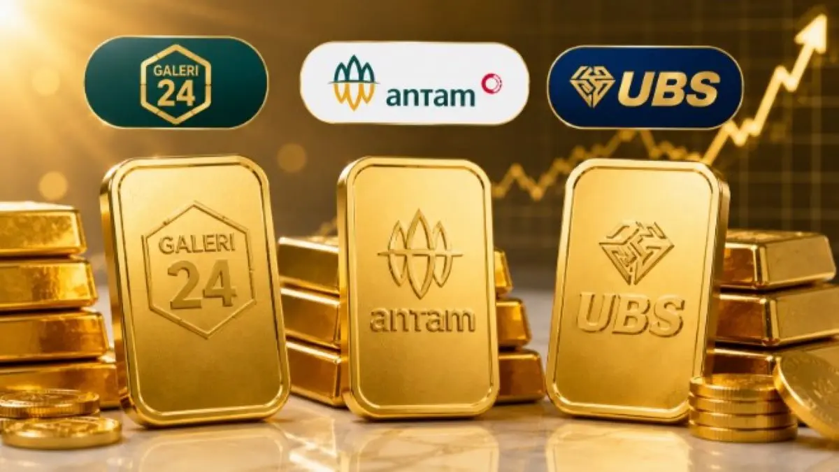 Harga Emas Hari Ini Selasa 18 Agustus 2026 di Pegadaian untuk Galeri 24, Antam, dan UBS! Harga Emas Hari Ini Selasa 18 Agustus 2026