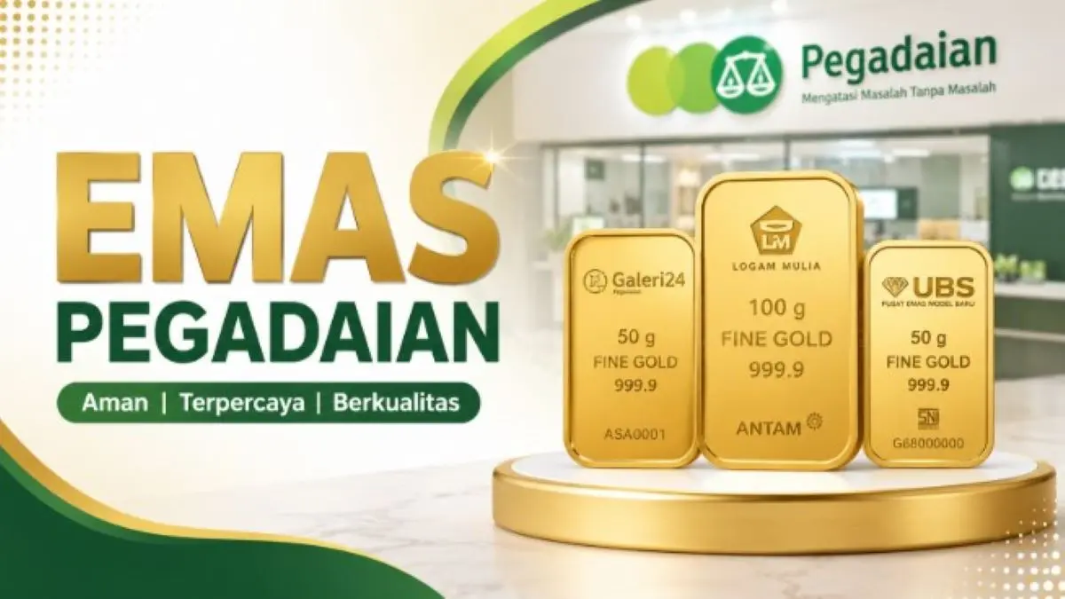 Harga Emas Hari Ini Senin 10 Agustus 2026 di Pegadaian Masih Stabil? Cek Daftar Terbarunya Di Sini! Harga emas hari ini Senin 10 Agustus 2026
