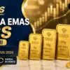 Harga emas UBS hari ini Minggu 16 Agustus 2026