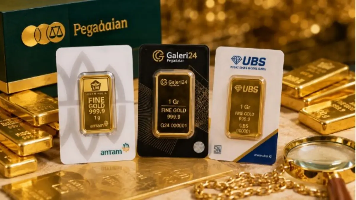 Harga Emas Hari Ini Jumat 28 Agustus 2026 di Pegadaian Terbaru! Cek Daftar Lengkap Galeri24, UBS, dan Antam harga emas hari ini Jumat 28 Agustus 2026 di Pegadaian