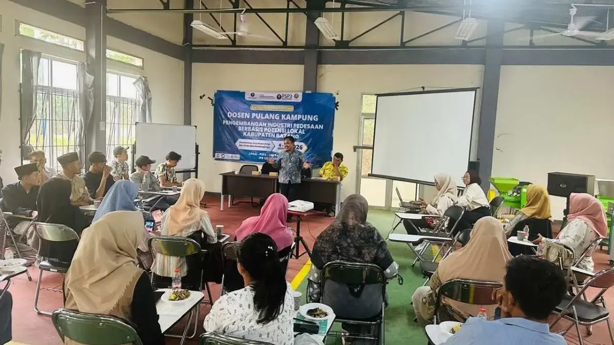 IPB Dorong Hilirisasi Komoditas Unggulan Batang Lewat Pelatihan Industri Pedesaan