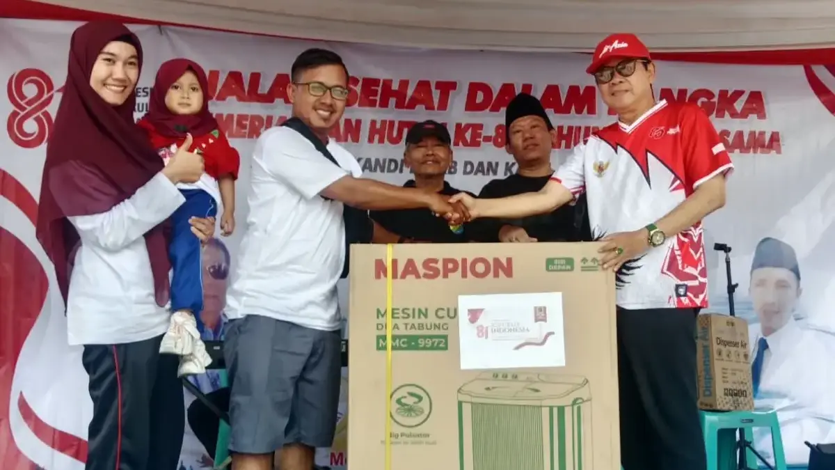 Jalan Sehat Semarak Kemerdekaan Medono, 4.000 Tiket Ludes Diserbu Warga Jalan Sehat Semarak Kemerdekaan Medono
