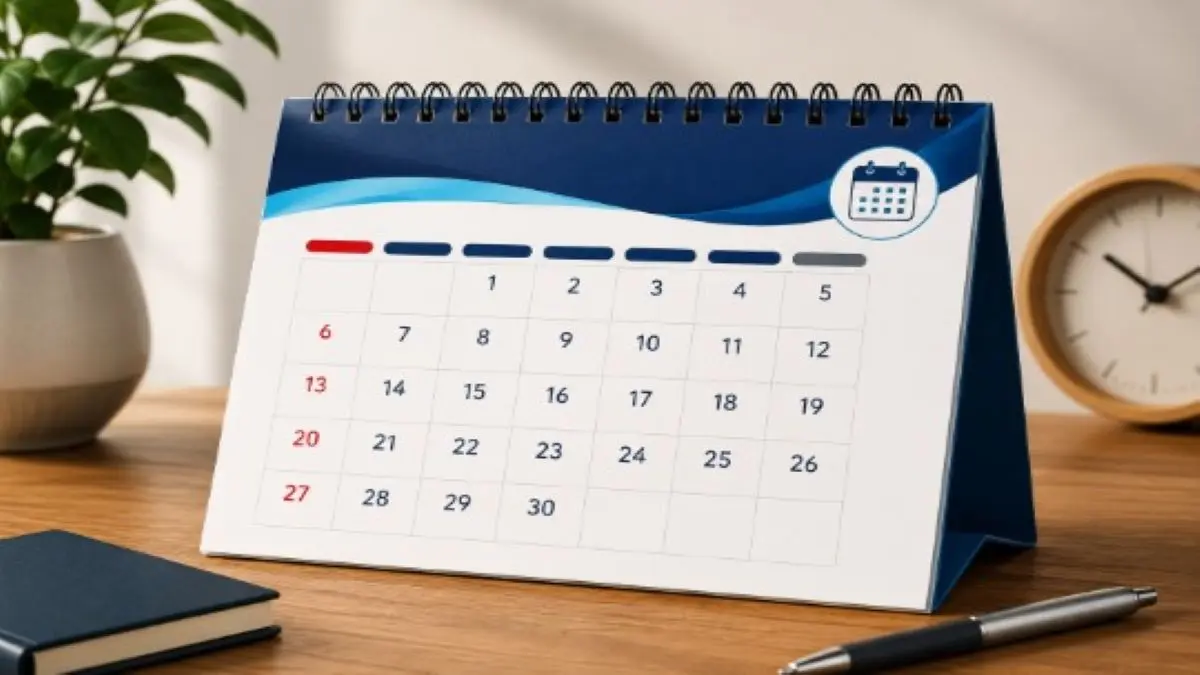 Kalender September 2026