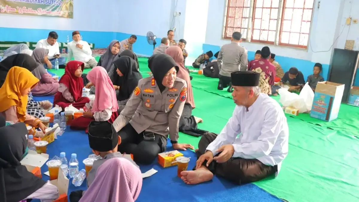 Kapolres Kendal Kunjungi Panti Asuhan, Santuni 50 Anak Yatim dan Beri Motivasi Belajar