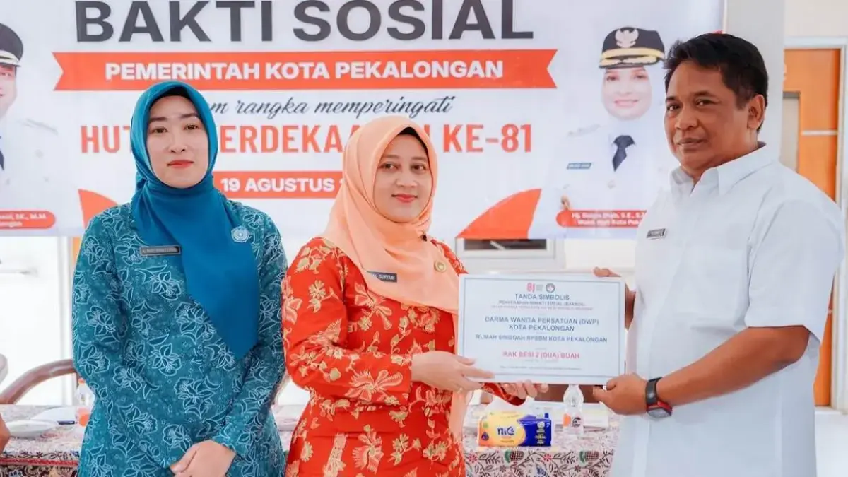 Pemkot Pekalongan Salurkan Bantuan ke RPSBM, Pererat Kepedulian di HUT ke-81 RI