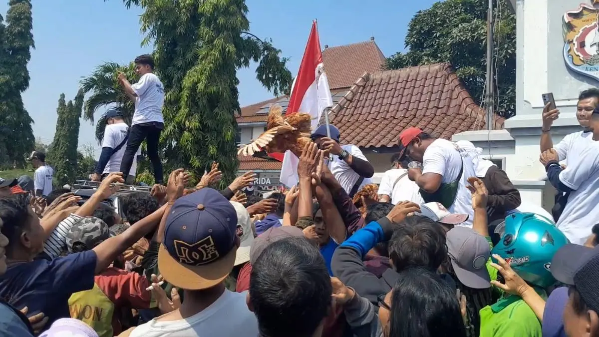 Peternak Kendal Bagikan 15.000 Ayam Gratis, Harga Pakan Meroket Telur Anjlok Peternak Kendal Bagikan 15.000 Ayam Gratis, Harga Pakan Meroket Telur Anjlok