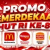 Promo Kemerdekaan HUT RI ke-81