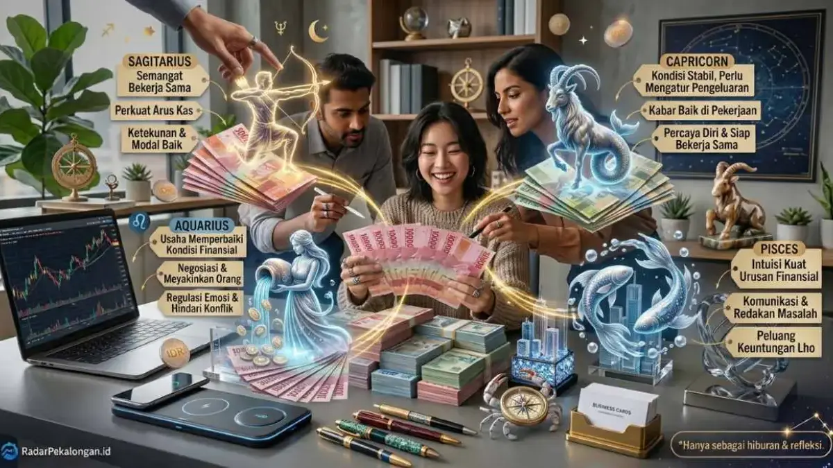 Semangat! Ramalan Keuangan Zodiak 20 Agustus 2026 untuk Sagitarius, Capricorn, Aquarius, dan Pisces