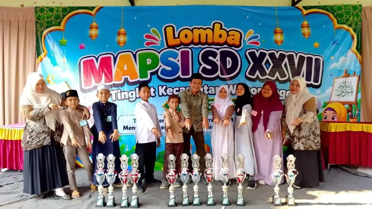 SDIT Gondang Juara Umum MAPSI, Sapu Bersih Komputer Islami SDIT Gondang Juara Umum MAPSI, Sapu Bersih Komputer Islami