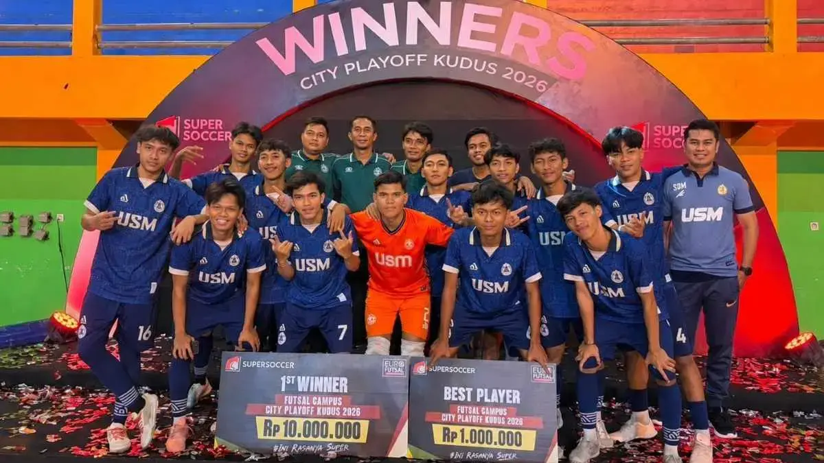 UKM Futsal USM Juara Euro Futsal Championship 2026 usai Kalahkan Unwahas UKM Futsal USM Juara Euro Futsal Championship 2026 usai Kalahkan Unwahas