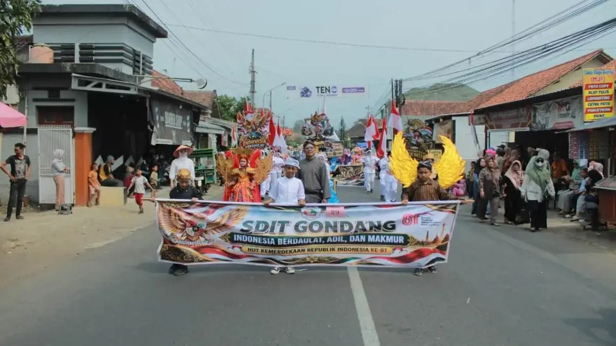 Yayasan Gondang Borong Enam Juara Karnaval HUT RI ke-81 di Wonopringgo