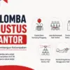 de lomba 17 Agustus di kantor