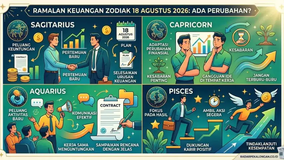 Ramalan Keuangan Zodiak 18 Agustus 2026
