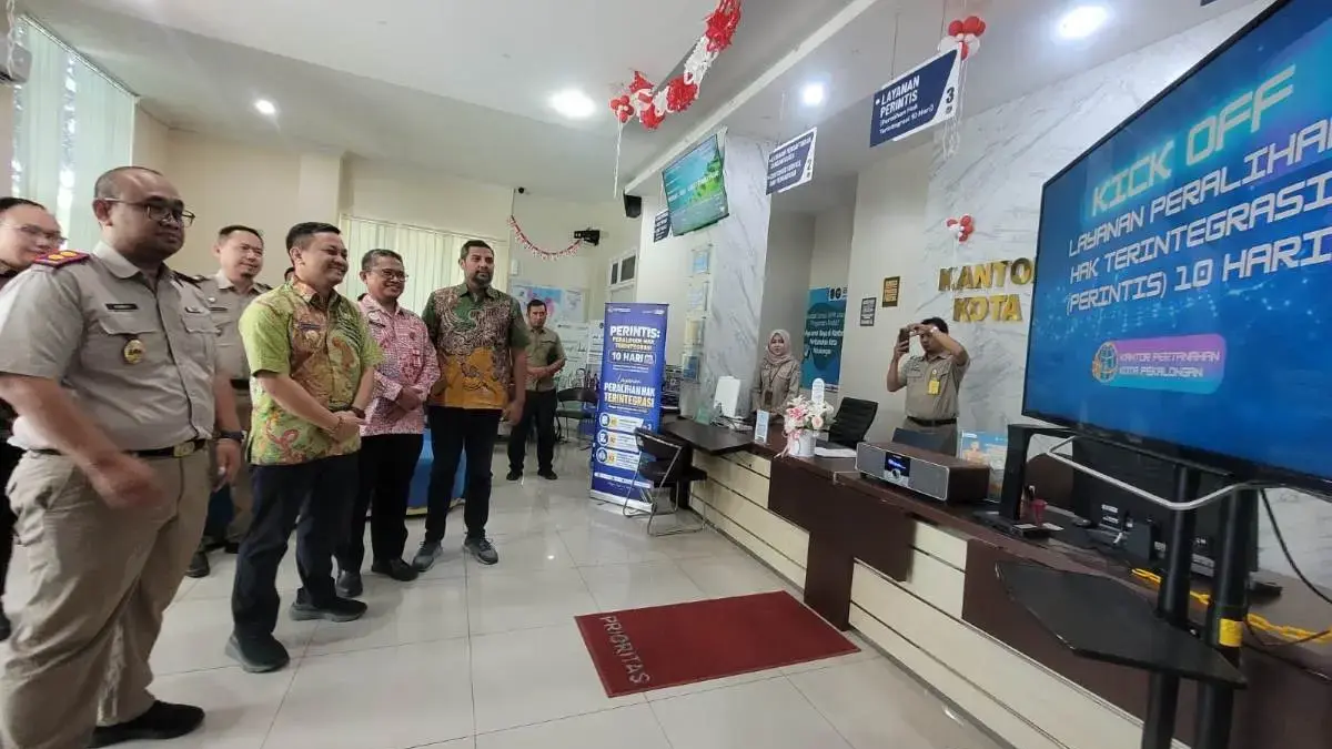BPN Kota Pekalongan Luncurkan PERINTIS 10 Hari, Proses Peralihan Hak Tanah Makin Cepat BPN Kota Pekalongan Luncurkan PERINTIS 10 Hari, Proses Peralihan Hak Tanah Makin Cepat