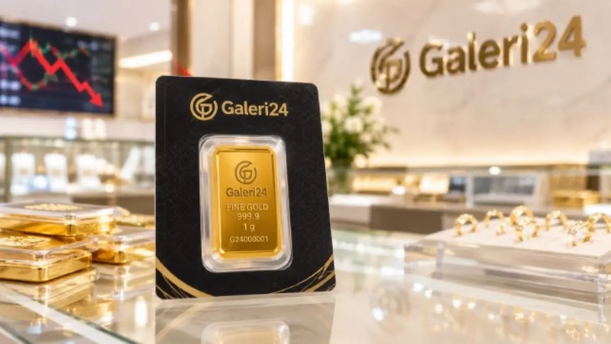 Harga Emas Galeri24 Hari Ini Minggu 6 September 2026