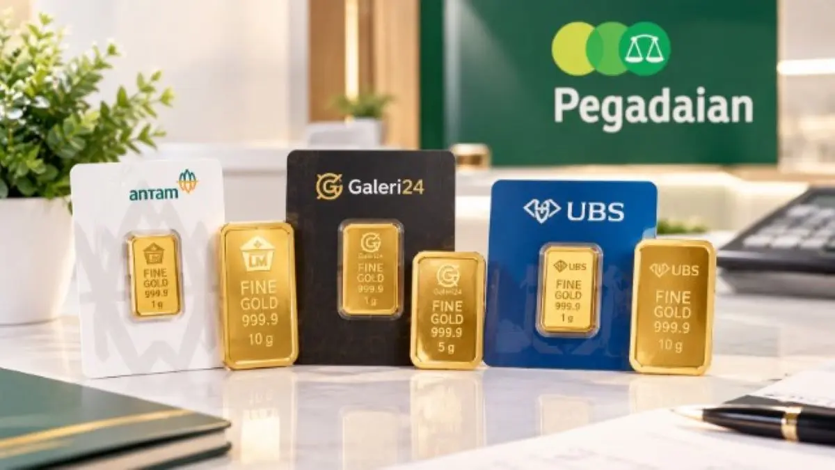 Harga Emas Pegadaian Hari Ini Kamis 17 September 2026, Antam, Galeri24, UBS Berapa? harga emas di Pegadaian hari ini