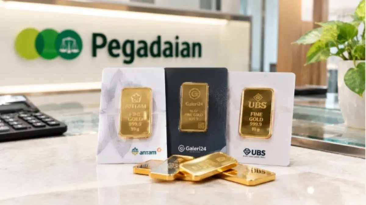 Harga Emas Pegadaian Hari Ini Minggu 13 September 2026