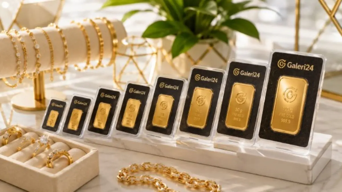 Harga emas Galeri24 hari ini Kamis 3 September 2026